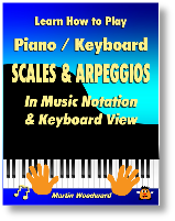 Learn Piano / Keyboard Scales - jpeg