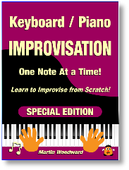 Keyboard / Piano Improvisation One note at a TIme - jpeg