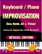 Keyboard / Piano Improvisation One note at a TIme - jpeg