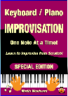 Keyboard / Piano Improvisation One note at a TIme - jpeg