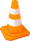 Cnstruction Cone - learn-keyboard.co.uk